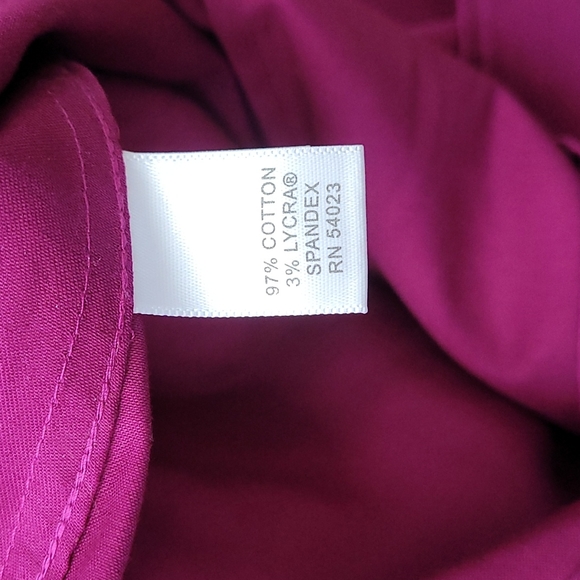 NWOT BR Non-Iron Fitted button down shirt, 8P - Picture 5 of 5